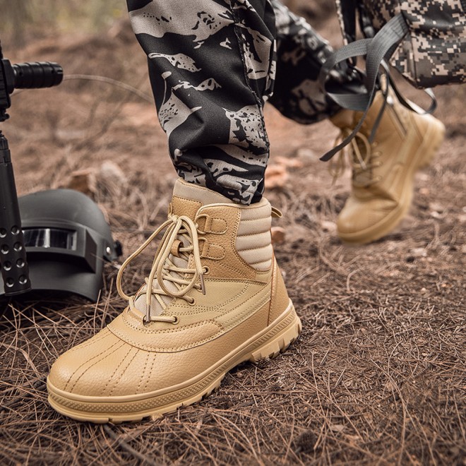High-Top Non-Slip Mountaineering Combat Boots