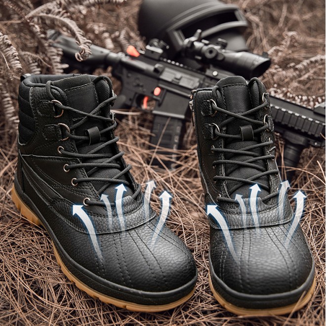 High-Top Non-Slip Mountaineering Combat Boots