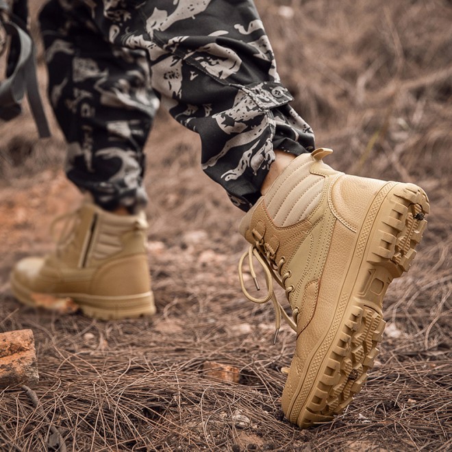 High-Top Non-Slip Mountaineering Combat Boots