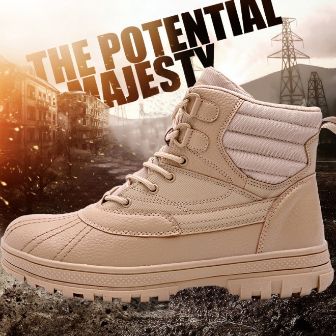 High-Top Non-Slip Mountaineering Combat Boots