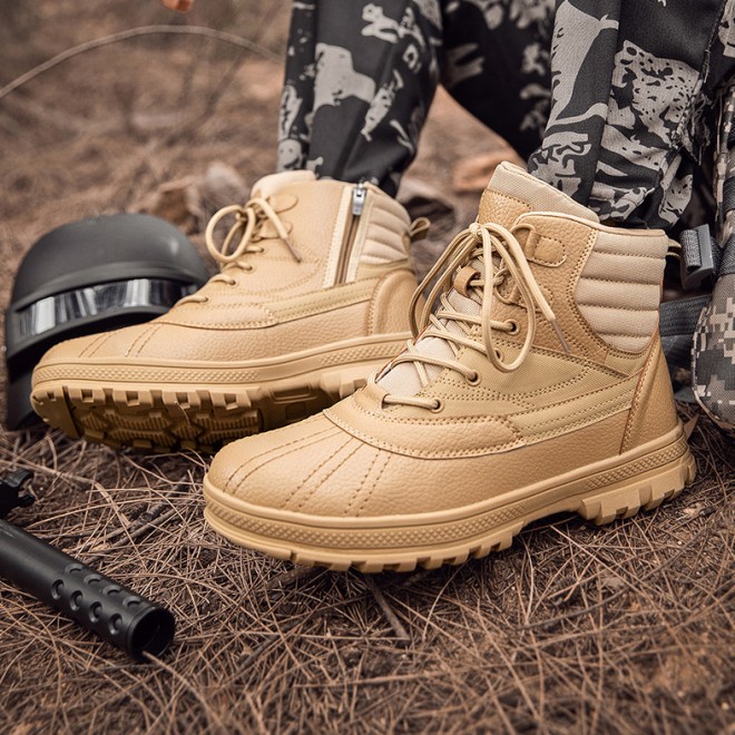 High-Top Non-Slip Mountaineering Combat Boots