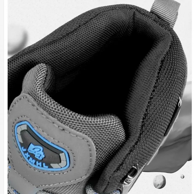 Men's Stitching Contrast Color Warm Foot Protection Outdoor Leisure Sports Shoes