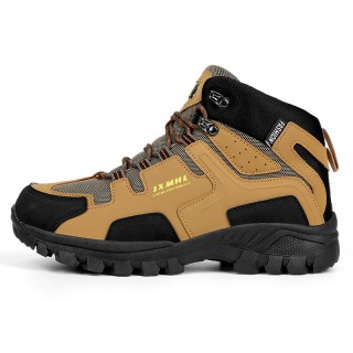 Men's Stitching Contrast Color Warm Foot Protection Outdoor Leisure Sports Shoes
