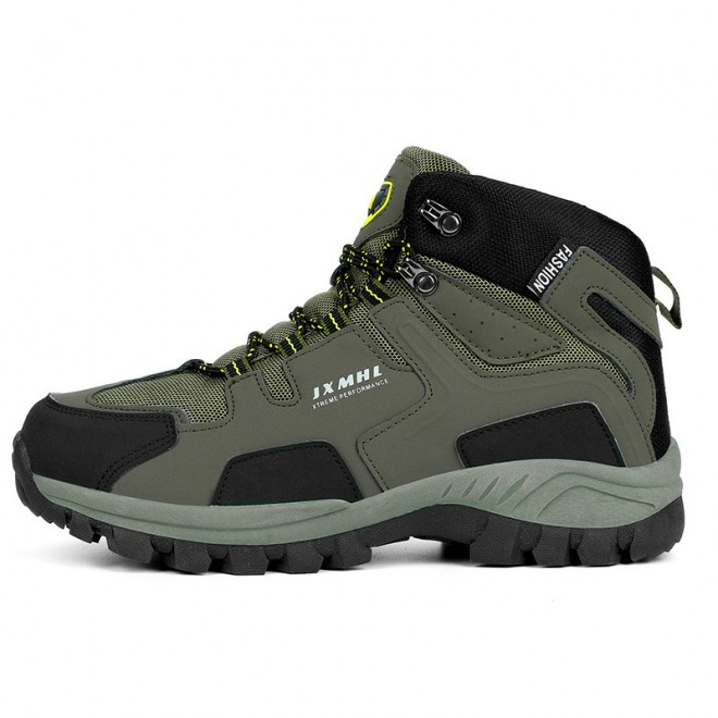 Men's Stitching Contrast Color Warm Foot Protection Outdoor Leisure Sports Shoes