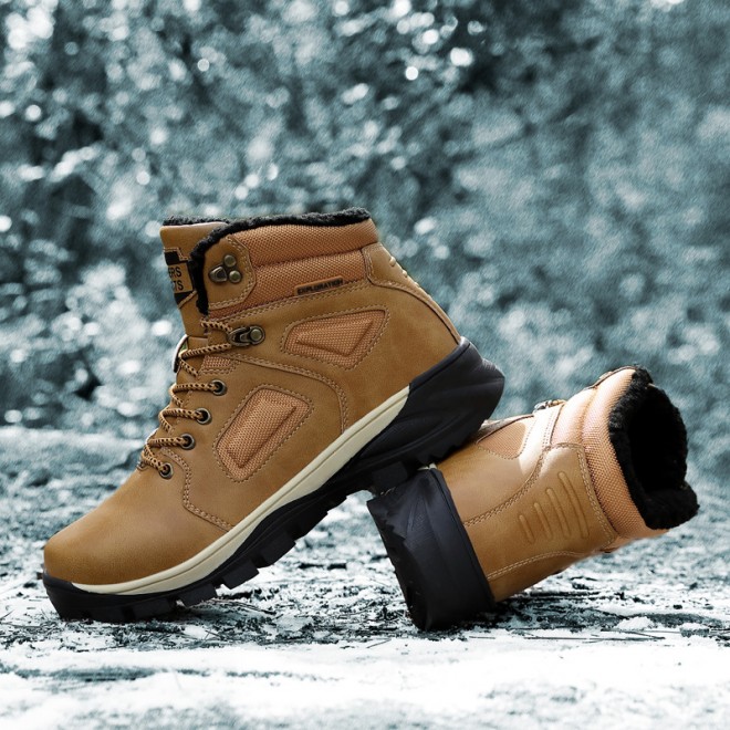 Autumn And Winter Outdoor Warm Hiking Shoes
