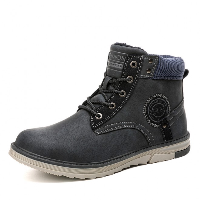 Men's High-top Plus Velvet Soft Outdoor Casual Sports Men's Boots
