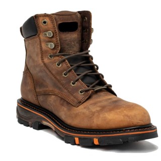 Men's Lace-up Chunky Heel Rivet Martin Boots