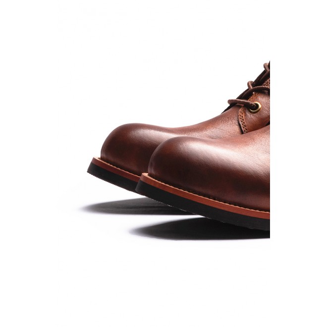 Men's Lace-up Retro Tooling Motorcycle Boots