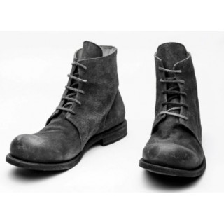Men's Suede Leather Lace Up Oxfords Chukka Ankle Boots