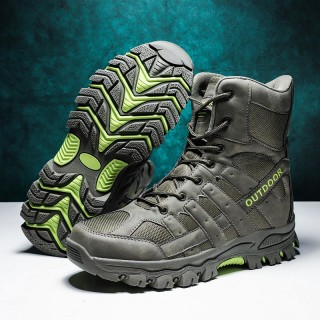 Outdoor Hiking High-Top Military Boots Tactical Tooling Boots