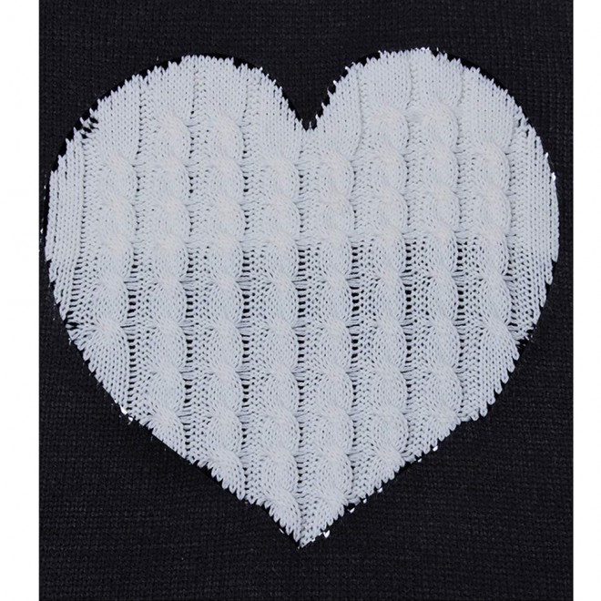 With Love Round Neck Color Block Sweaters