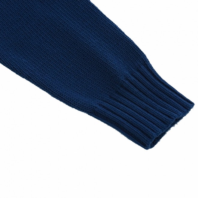 With Love Round Neck Color Block Sweaters