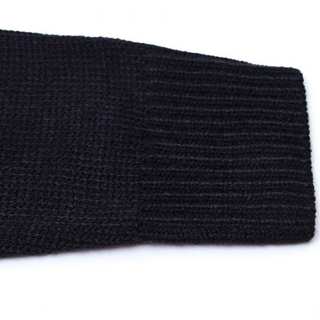 With Love Round Neck Color Block Sweaters